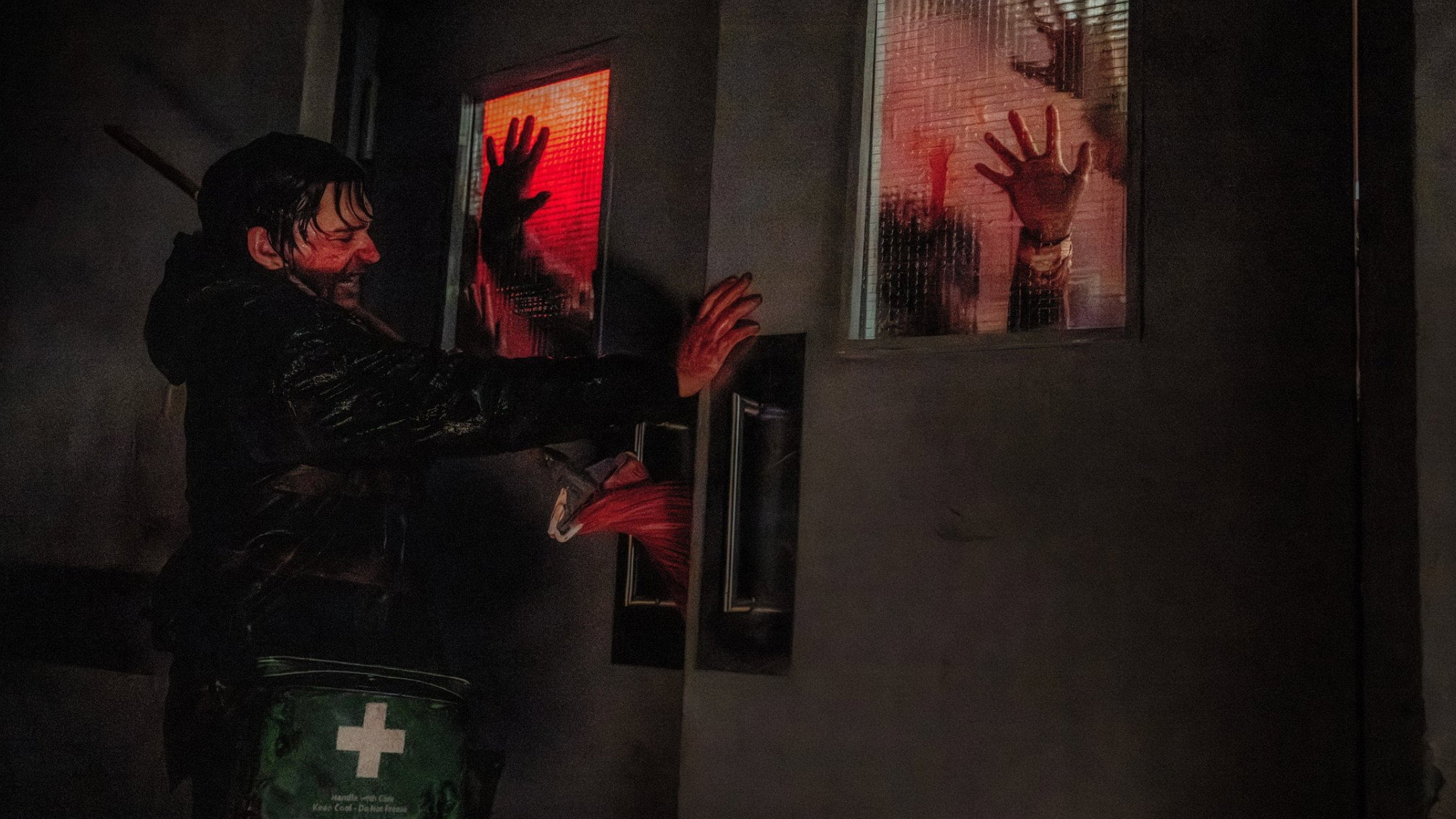 Backdrop of Resident Evil