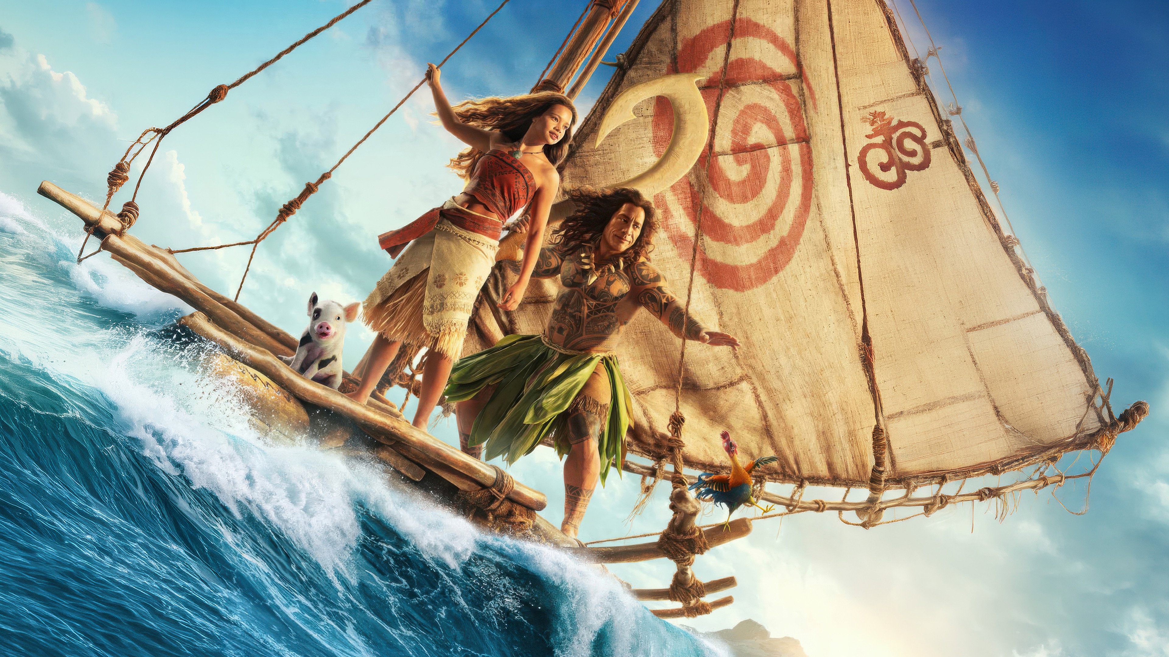 Backdrop of Vaiana