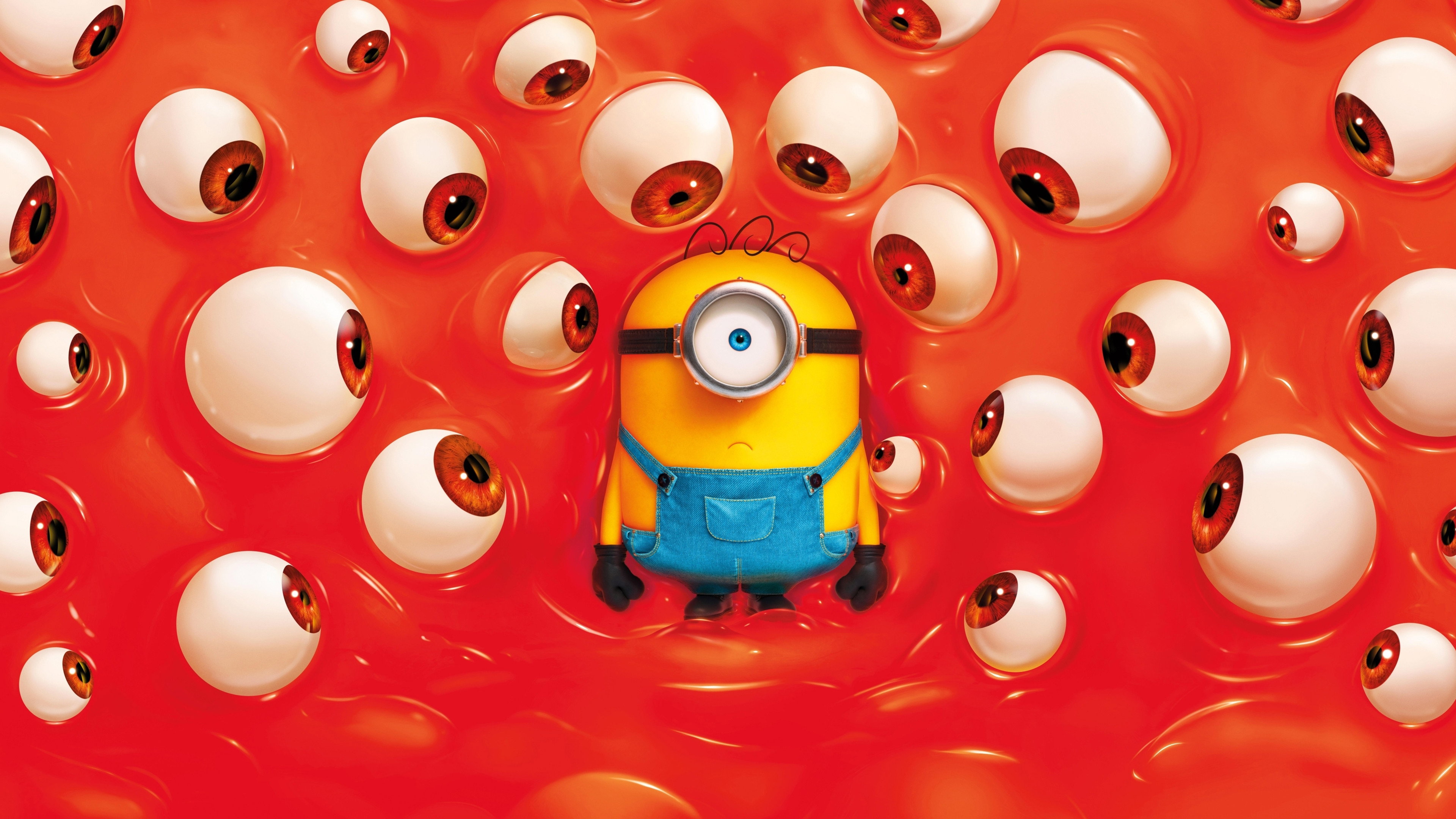 Backdrop of Minions y monstruos
